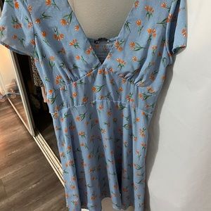Zara Floral Printed Dress